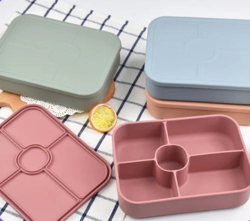 1100ml  BPA Free Microwavable Silicone Food Container Storage