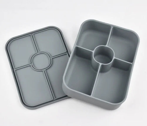 1100ml  BPA Free Microwavable Silicone Food Container Storage
