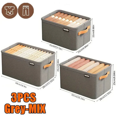 Wardrobe Organizer Box for Storage in The Closet Underwear Drawers