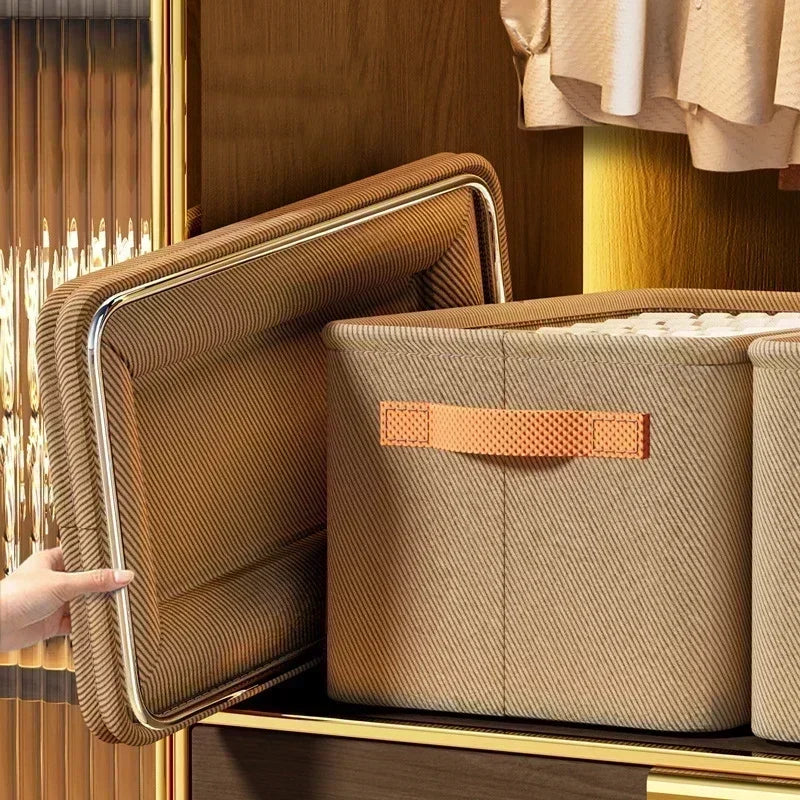 Wardrobe Organizer Box for Storage in The Closet Underwear Drawers