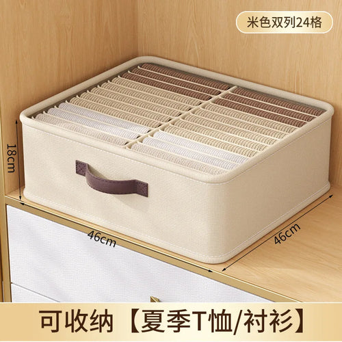 Wardrobe Clothes Storage Organizer Sweater T-Shirt Storage Box