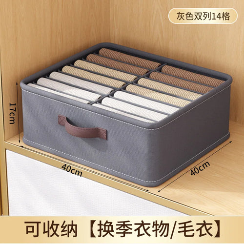 Wardrobe Clothes Storage Organizer Sweater T-Shirt Storage Box