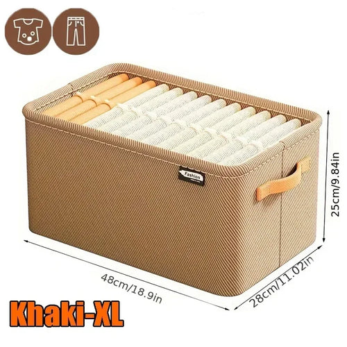Wardrobe Organizer Box for Storage in The Closet Underwear Drawers