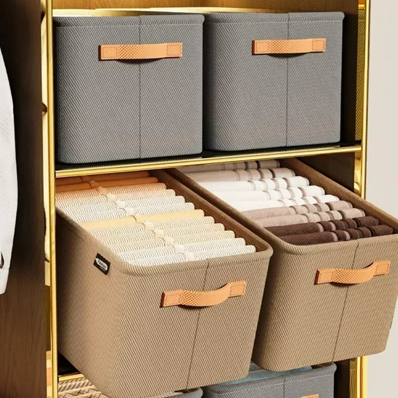 Wardrobe Organizer Box for Storage in The Closet Underwear Drawers