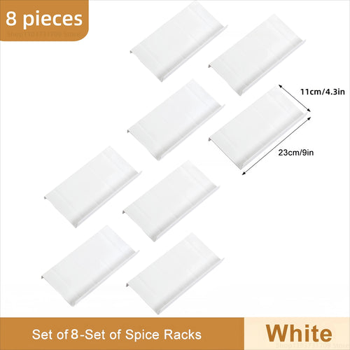 4 Layers Kitchen Spice Drawer Organizer Adjustable Spice Rack for