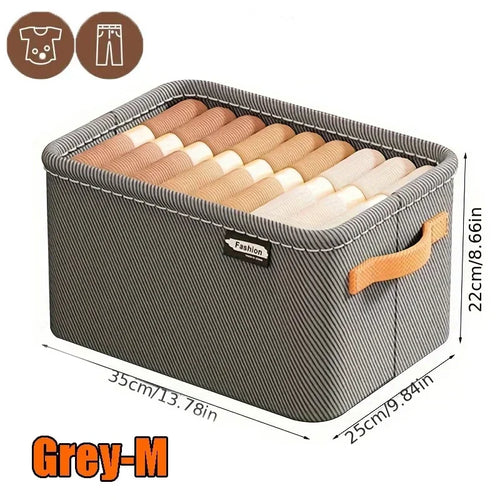 Wardrobe Organizer Box for Storage in The Closet Underwear Drawers
