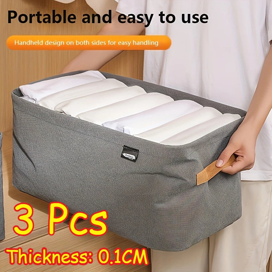 Wardrobe Organizer Box for Storage in The Closet Underwear Drawers