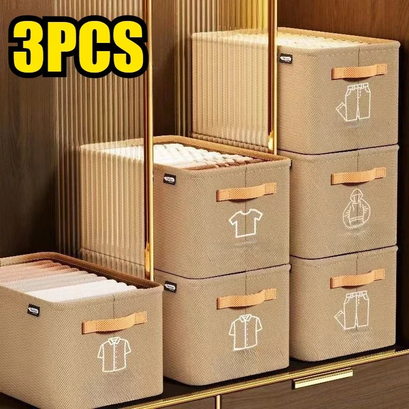 Wardrobe Organizer Box for Storage in The Closet Underwear Drawers