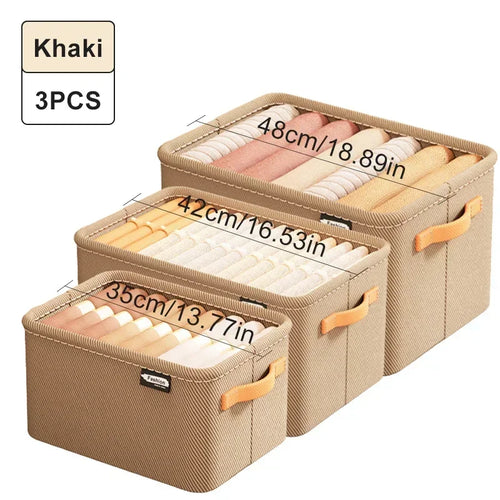 Thicken Clothes Organizer Pants Sweater Storage Cabinets Drawers
